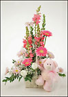Newborn baby floral Arrangement  
